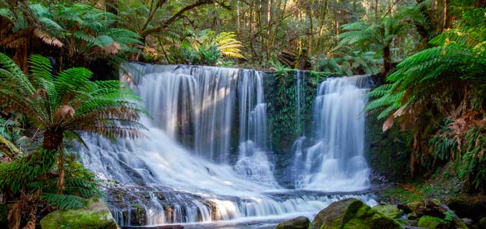 que-ver-en-la-isla-de-tasmania-rusell-falls