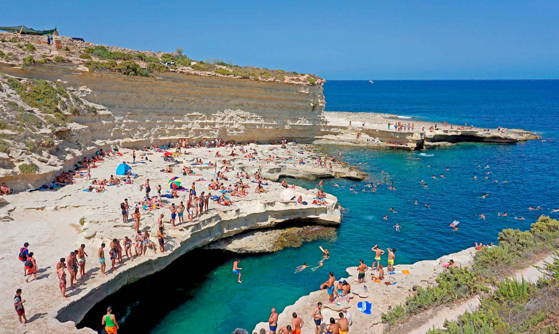 St. Peter's Pool Malta, la piscina natural del mediterráneo